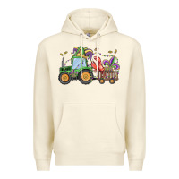 Sandshell mardi gras tractor Premium Hoodie - MaliasSmallBusiness
