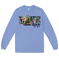 Colony Blue love came down holy family Long Sleeve Tee - RanaPortraitStore
