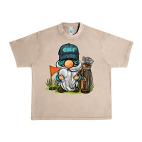 French Oak golf gnome Urban Heavy Tee - BarkalooDesign