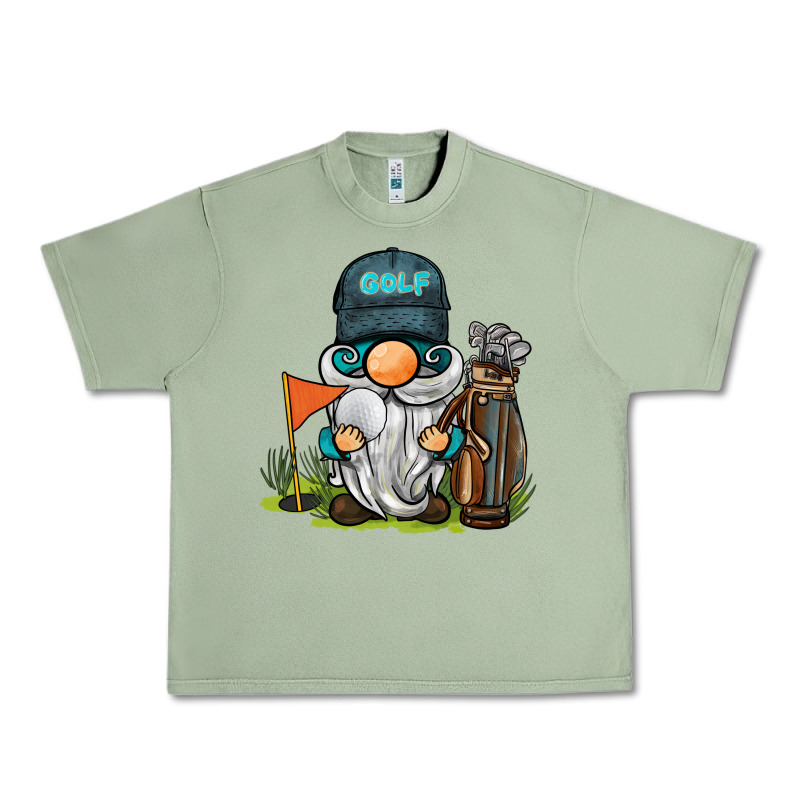 Golf Gnome Urban Heavy Tee by BarkalooDesign | Teevron