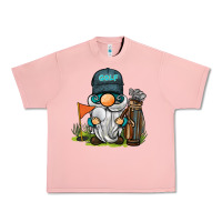 Salmon golf gnome Urban Heavy Tee - BarkalooDesign