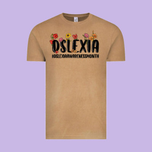 Dslexia Awareness Month Vintage Tee Designed By Maliassmallbusiness
