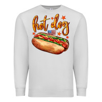 Dove Grey hot dog Premium Sweatshirt - AdoDesignShop