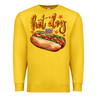 Lemon hot dog Premium Sweatshirt - AdoDesignShop