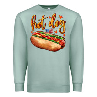 Seafoam hot dog Premium Sweatshirt - AdoDesignShop