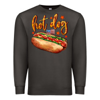 Smoke hot dog Premium Sweatshirt - AdoDesignShop