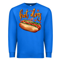 True Royal hot dog Premium Sweatshirt - AdoDesignShop