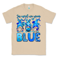 Mushroom in april we wear blue autism gnomes Classic Tee - Zillion Design Studio