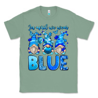 Sage in april we wear blue autism gnomes Classic Tee - Zillion Design Studio