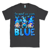 Smoke in april we wear blue autism gnomes Classic Tee - Zillion Design Studio