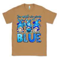 Toasted Coconut in april we wear blue autism gnomes Classic Tee - Zillion Design Studio