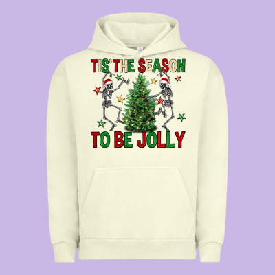 Tis' The Season To Be Jolly Urban Hoodie Designed By Nancycooperartshop