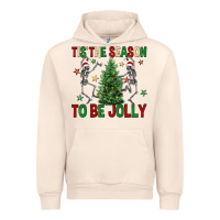 Sandshell Tis' the season to be Jolly Urban Hoodie - NancyCooperArtShop