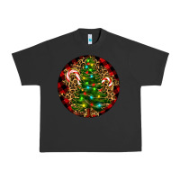Pigment Black Christmas Tree Urban Heavy Tee - RanaPortraitStore