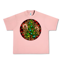 Salmon Christmas Tree Urban Heavy Tee - RanaPortraitStore