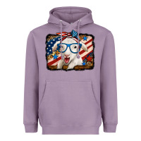 Lavender 4th of july baby sheep Heavyweight Hoodie - Jasminsmagicworld
