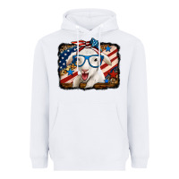 White 4th of july baby sheep Heavyweight Hoodie - Jasminsmagicworld