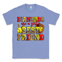 Colony Blue diamonds are a girl's best friend softball Classic Tee - Zillion Design Studio