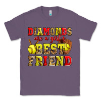 Lavender diamonds are a girl's best friend softball Classic Tee - Zillion Design Studio