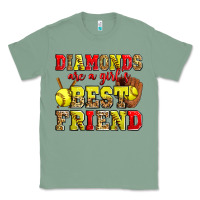 Diamonds Are A Girl's Best Friend Softball Classic Tee | Teevron
