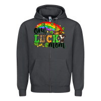 Smoke One lucky mom St. Patricks Day Zipper Hoodie - Neo Western