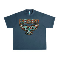 Midnight Navy thunderbird freebird Urban Heavy Tee - texasbilliewilder