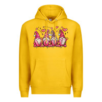 Lemon love gnomes valentine's day Premium Hoodie - MaliasSmallBusiness