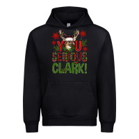 Black You serious clark deer Urban Hoodie - NancyCooperArtShop