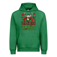 Emerald You serious clark deer Urban Hoodie - NancyCooperArtShop