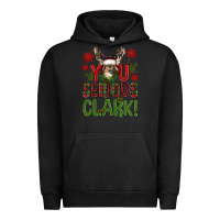 Pigment Black You serious clark deer Urban Hoodie - NancyCooperArtShop