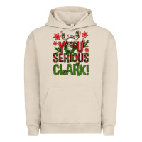Pigment French Oak You serious clark deer Urban Hoodie - NancyCooperArtShop