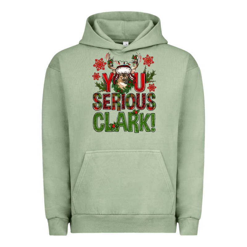 You Serious Clark Deer Urban Hoodie by NancyCooperArtShop | Teevron