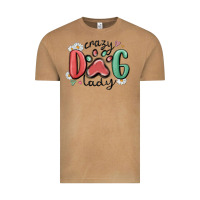 Crazy Dog Lady Vintage Tee | Teevron
