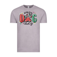 Vintage Zinc crazy dog lady Vintage Tee - MaliasSmallBusiness