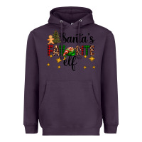 Plum santa's favorite elf Heavyweight Hoodie - AdoDesignShop