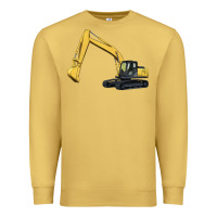 Antique Gold excavator Premium Sweatshirt - Artiststas