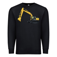 Black excavator Premium Sweatshirt - Artiststas