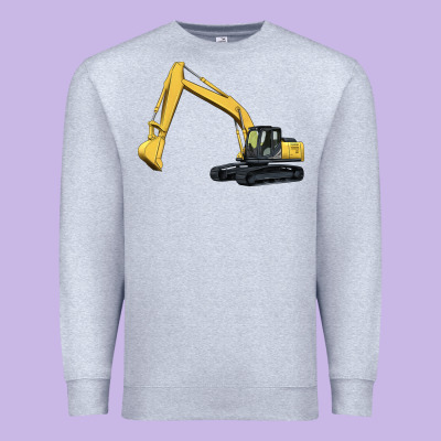 Excavator Premium Sweatshirt Designed By Artiststas