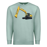 Seafoam excavator Premium Sweatshirt - Artiststas