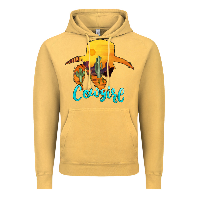 Cowgirl Western Vintage Hoodie by AdoDesignShop | Teevron