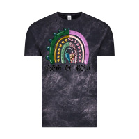 Cloud Black mom of both rainbow Vintage Tee - MaliasSmallBusiness