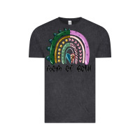 Vintage Black mom of both rainbow Vintage Tee - MaliasSmallBusiness