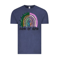 Vintage Denim mom of both rainbow Vintage Tee - MaliasSmallBusiness