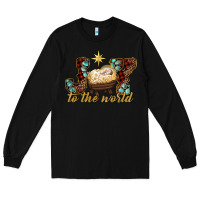 Black joy to the world Long Sleeve Tee - RanaPortraitStore