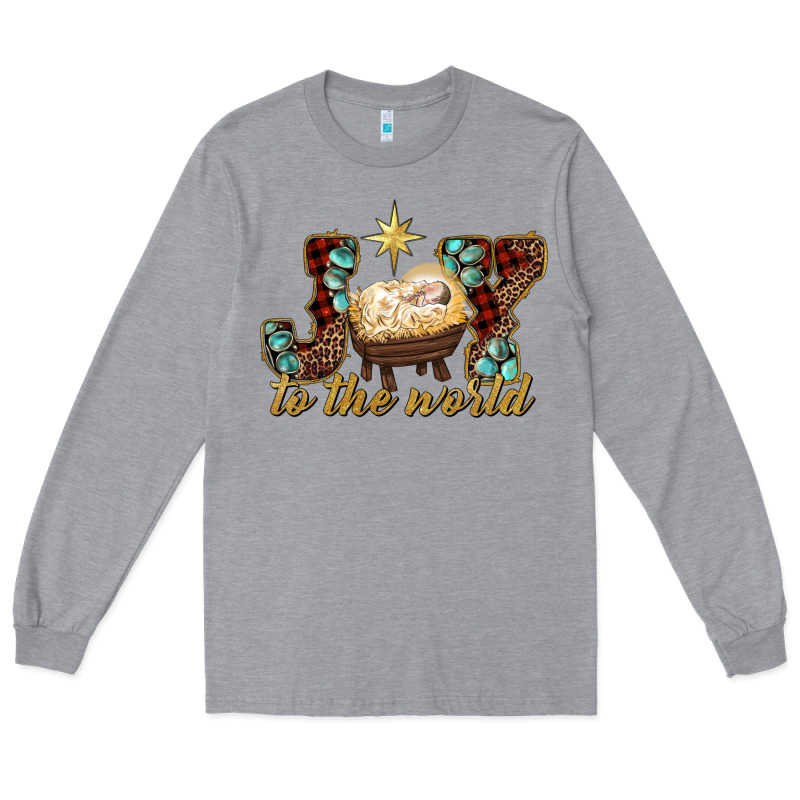 Joy To The World Long Sleeve Tee by RanaPortraitStore | Teevron