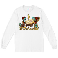 White joy to the world Long Sleeve Tee - RanaPortraitStore