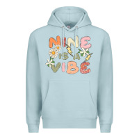 Blue Mist nine is a vibe Premium Hoodie - MaliasSmallBusiness