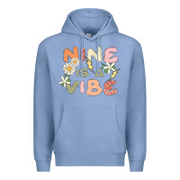 Colony Blue nine is a vibe Premium Hoodie - MaliasSmallBusiness