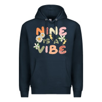 Navy nine is a vibe Premium Hoodie - MaliasSmallBusiness