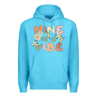 Ocean Blue nine is a vibe Premium Hoodie - MaliasSmallBusiness